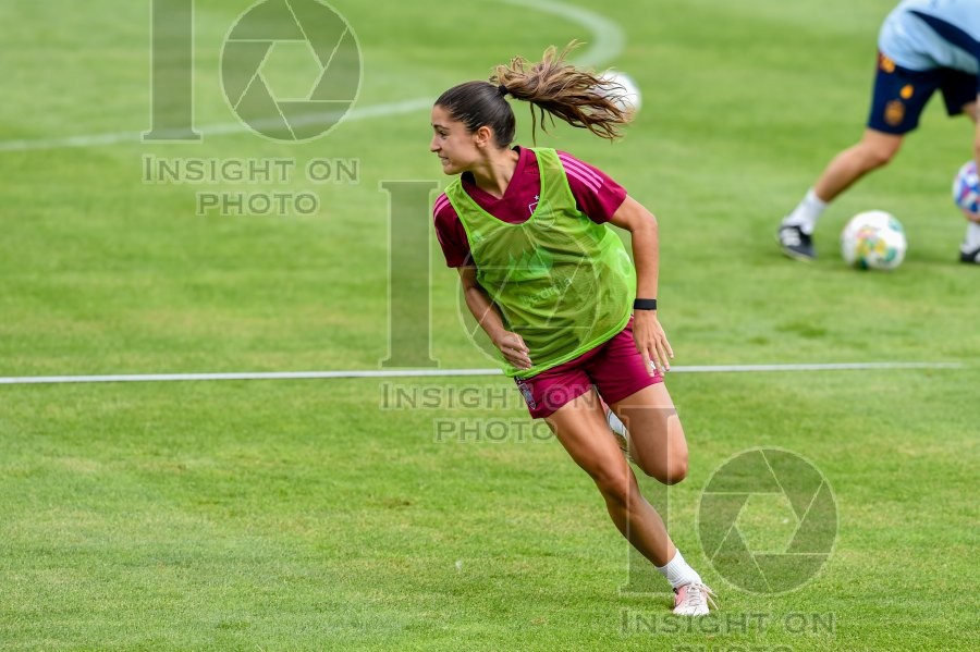 TRAINING CZECH REPUBLIC VS SPAIN