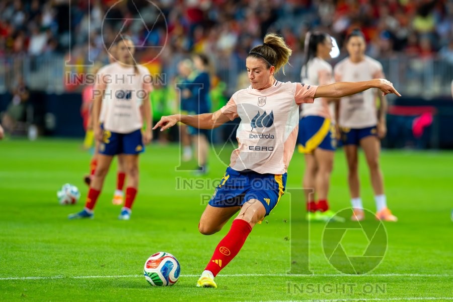 UEFA WOMEN’S NATIONS LEAGUE 2025 SEMIFINAL SPAIN VS SWEDEN