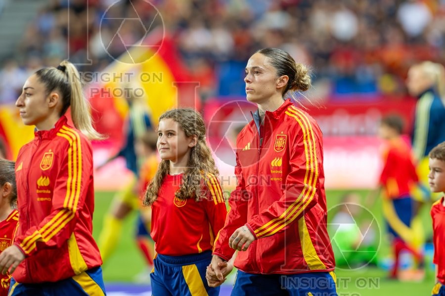 UEFA WOMEN’S NATIONS LEAGUE 2025 SEMIFINAL SPAIN VS SWEDEN