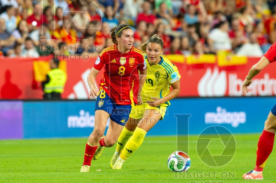 UEFA WOMEN’S NATIONS LEAGUE 2025 SEMIFINAL SPAIN VS SWEDEN