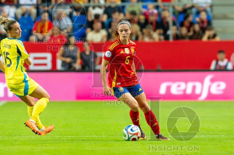UEFA WOMEN’S NATIONS LEAGUE 2025 SEMIFINAL SPAIN VS SWEDEN