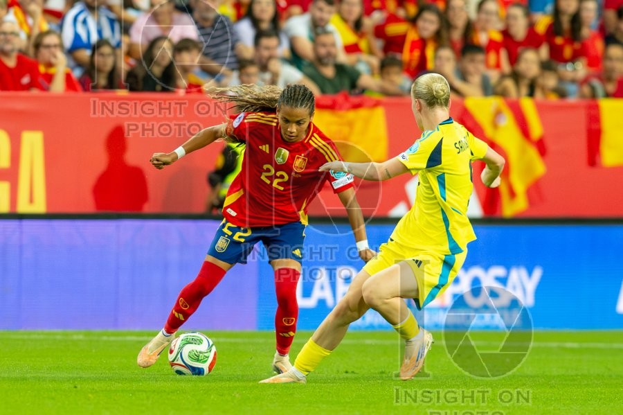 UEFA WOMEN’S NATIONS LEAGUE 2025 SEMIFINAL SPAIN VS SWEDEN
