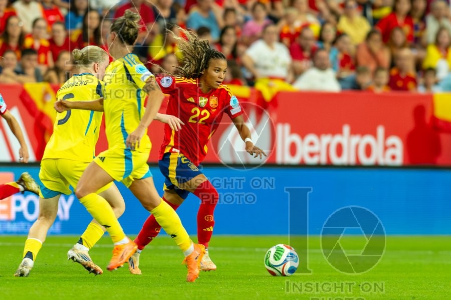 UEFA WOMEN’S NATIONS LEAGUE 2025 SEMIFINAL SPAIN VS SWEDEN