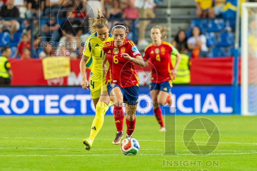 UEFA WOMEN’S NATIONS LEAGUE 2025 SEMIFINAL SPAIN VS SWEDEN