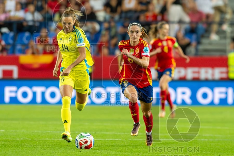 UEFA WOMEN’S NATIONS LEAGUE 2025 SEMIFINAL SPAIN VS SWEDEN
