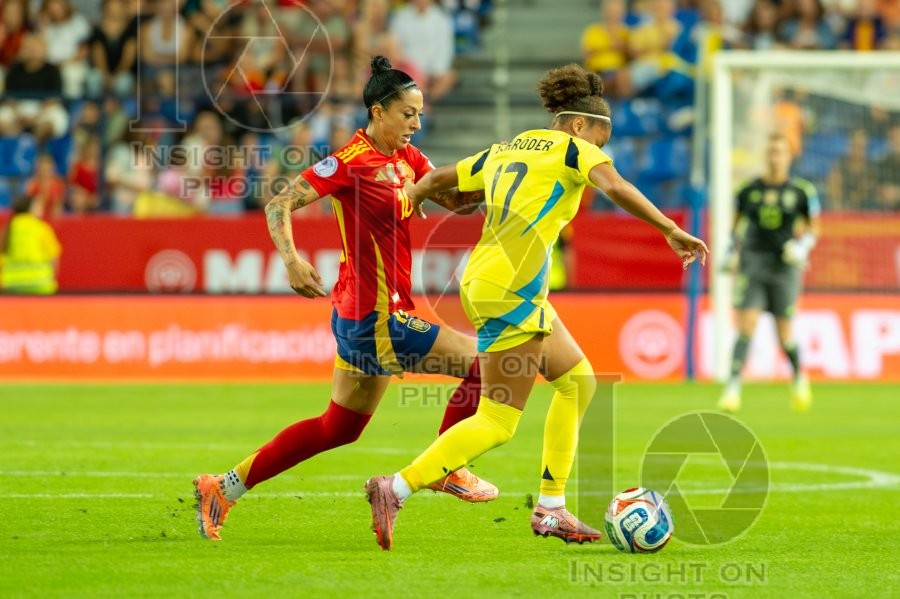 UEFA WOMEN’S NATIONS LEAGUE 2025 SEMIFINAL SPAIN VS SWEDEN