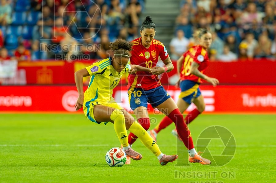 UEFA WOMEN’S NATIONS LEAGUE 2025 SEMIFINAL SPAIN VS SWEDEN