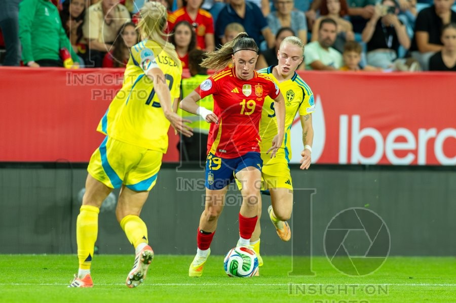 UEFA WOMEN’S NATIONS LEAGUE 2025 SEMIFINAL SPAIN VS SWEDEN