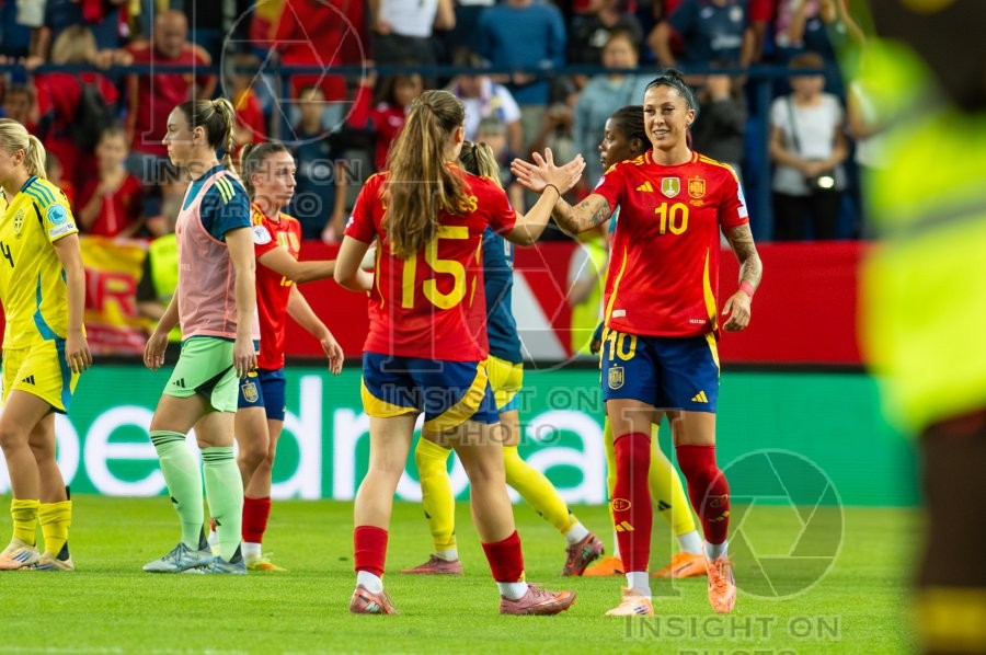 UEFA WOMEN’S NATIONS LEAGUE 2025 SEMIFINAL SPAIN VS SWEDEN