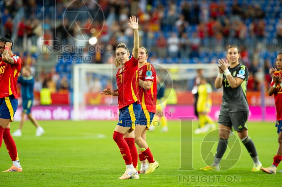 UEFA WOMEN’S NATIONS LEAGUE 2025 SEMIFINAL SPAIN VS SWEDEN