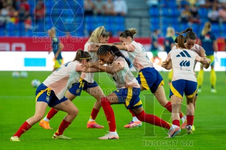 UEFA WOMEN’S NATIONS LEAGUE 2025 SEMIFINAL SPAIN VS SWEDEN
