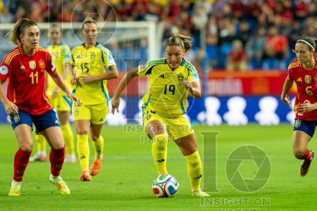 UEFA WOMEN’S NATIONS LEAGUE 2025 SEMIFINAL SPAIN VS SWEDEN