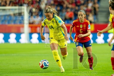 UEFA WOMEN’S NATIONS LEAGUE 2025 SEMIFINAL SPAIN VS SWEDEN