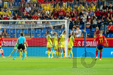 UEFA WOMEN’S NATIONS LEAGUE 2025 SEMIFINAL SPAIN VS SWEDEN