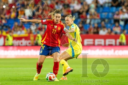 UEFA WOMEN’S NATIONS LEAGUE 2025 SEMIFINAL SPAIN VS SWEDEN