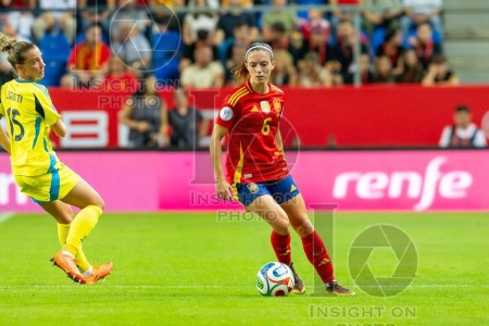 UEFA WOMEN’S NATIONS LEAGUE 2025 SEMIFINAL SPAIN VS SWEDEN