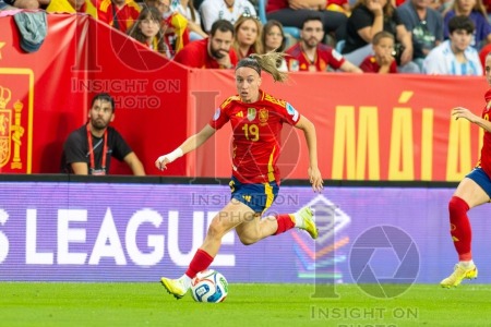UEFA WOMEN’S NATIONS LEAGUE 2025 SEMIFINAL SPAIN VS SWEDEN