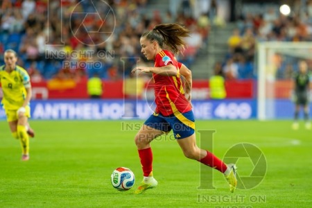 UEFA WOMEN’S NATIONS LEAGUE 2025 SEMIFINAL SPAIN VS SWEDEN