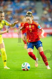 UEFA WOMEN’S NATIONS LEAGUE 2025 SEMIFINAL SPAIN VS SWEDEN