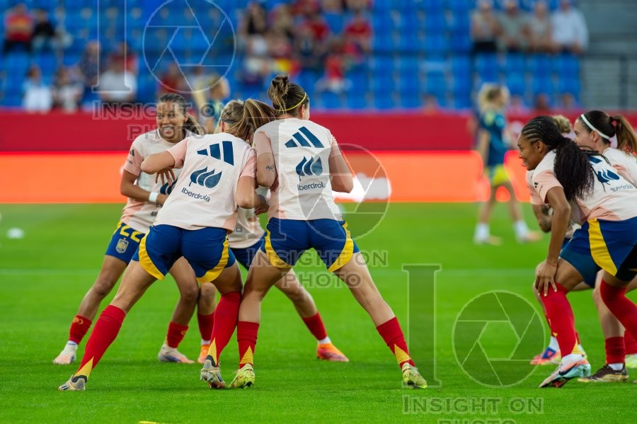 UEFA WOMEN’S NATIONS LEAGUE 2025 SEMIFINAL SPAIN VS SWEDEN