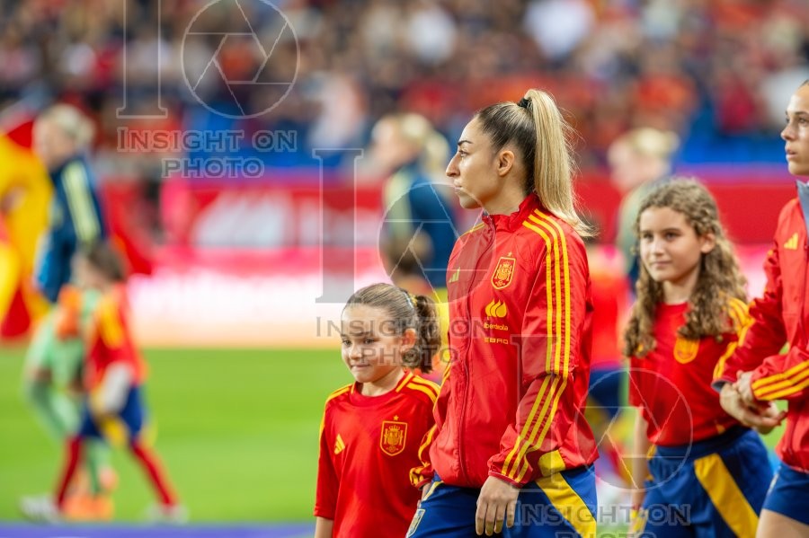 UEFA WOMEN’S NATIONS LEAGUE 2025 SEMIFINAL SPAIN VS SWEDEN