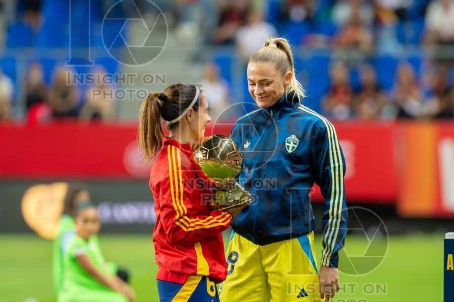 UEFA WOMEN’S NATIONS LEAGUE 2025 SEMIFINAL SPAIN VS SWEDEN