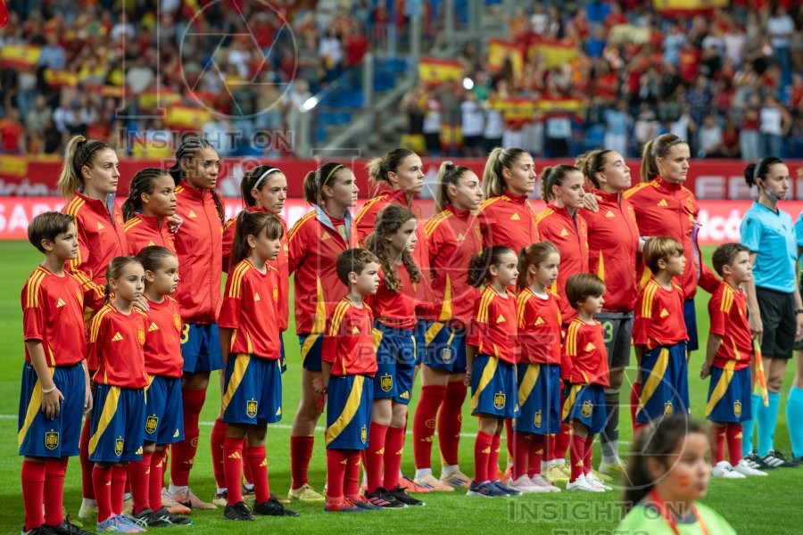 UEFA WOMEN’S NATIONS LEAGUE 2025 SEMIFINAL SPAIN VS SWEDEN