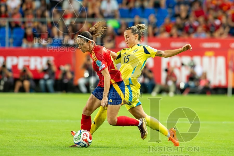 UEFA WOMEN’S NATIONS LEAGUE 2025 SEMIFINAL SPAIN VS SWEDEN