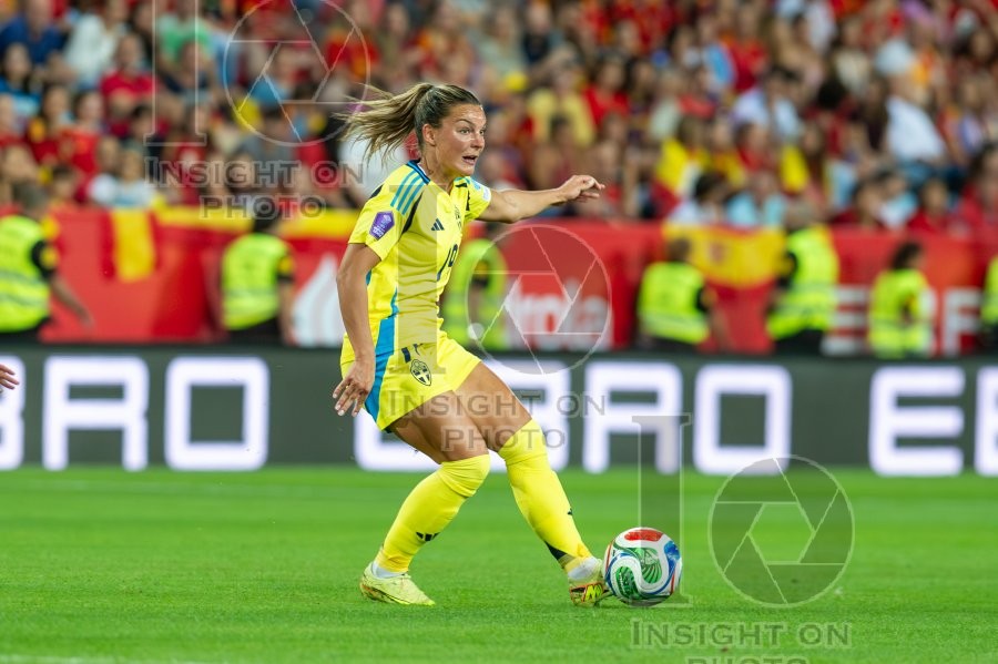 UEFA WOMEN’S NATIONS LEAGUE 2025 SEMIFINAL SPAIN VS SWEDEN