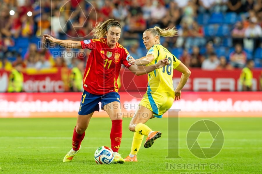 UEFA WOMEN’S NATIONS LEAGUE 2025 SEMIFINAL SPAIN VS SWEDEN