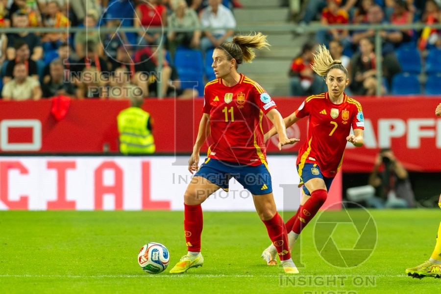 UEFA WOMEN’S NATIONS LEAGUE 2025 SEMIFINAL SPAIN VS SWEDEN