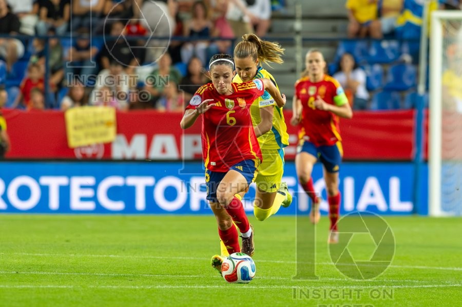 UEFA WOMEN’S NATIONS LEAGUE 2025 SEMIFINAL SPAIN VS SWEDEN