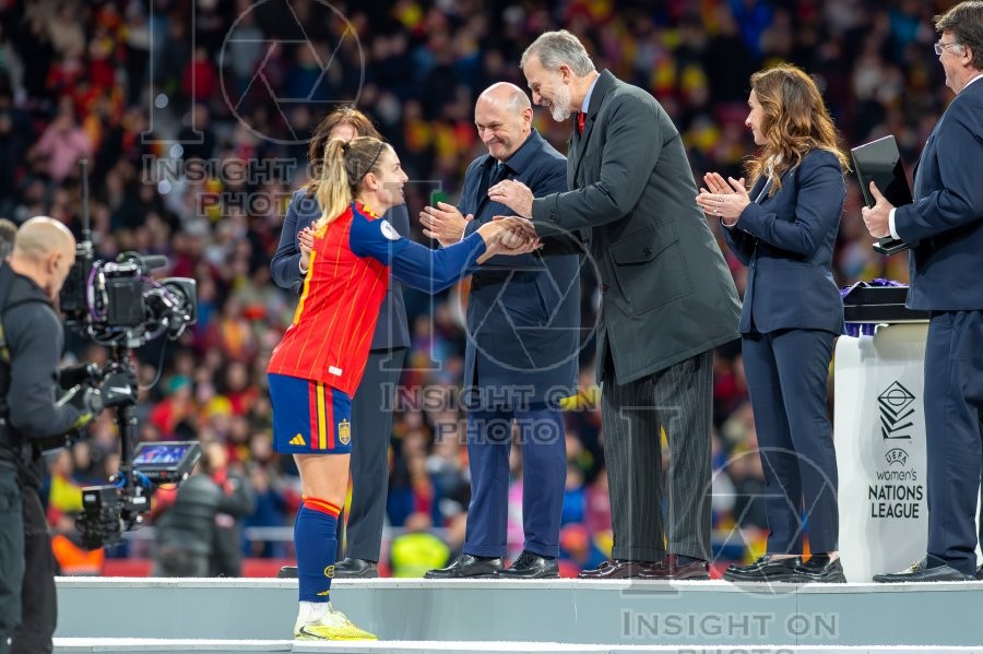 UEFA WOMEN’S NATIONS LEAGUE 2025 FINAL SPAIN VS GERMANY