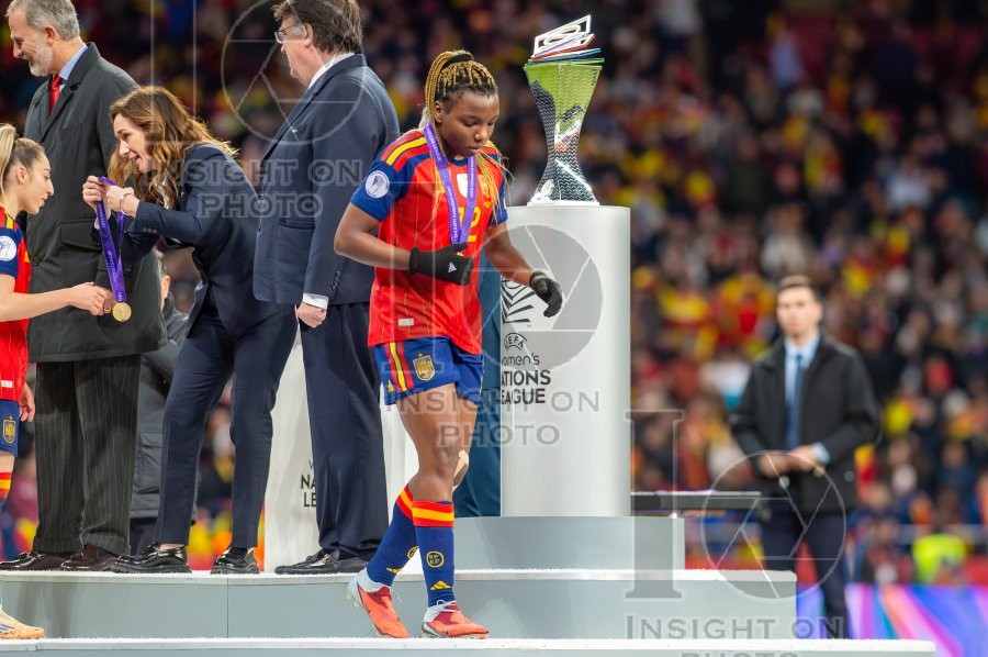 UEFA WOMEN’S NATIONS LEAGUE 2025 FINAL SPAIN VS GERMANY