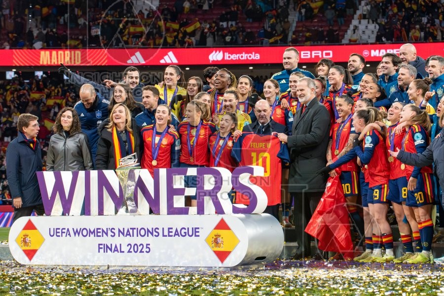 UEFA WOMEN’S NATIONS LEAGUE 2025 FINAL SPAIN VS GERMANY