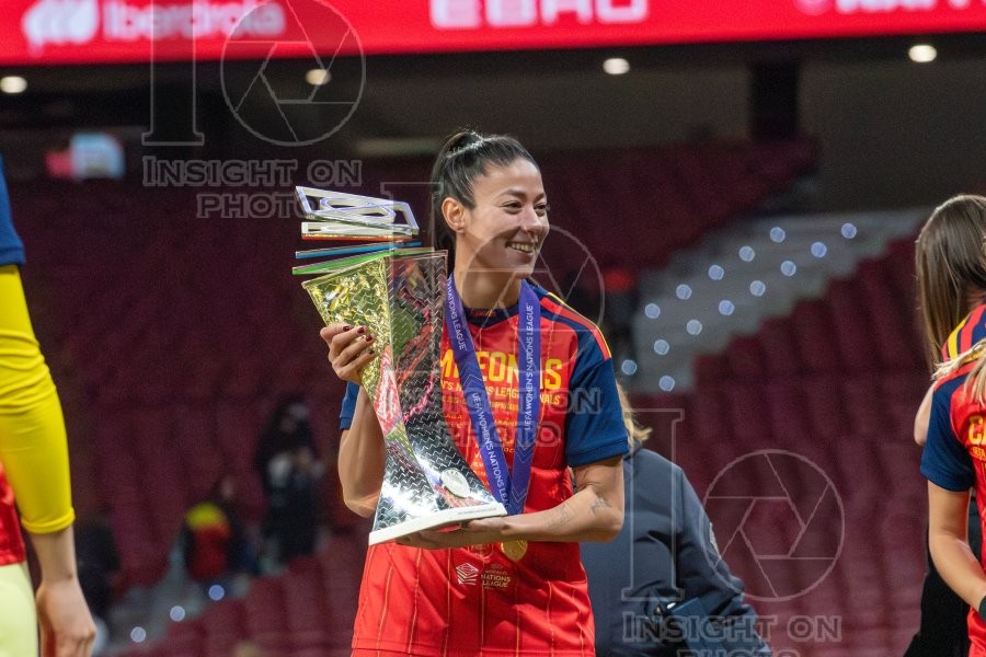 UEFA WOMEN’S NATIONS LEAGUE 2025 FINAL SPAIN VS GERMANY