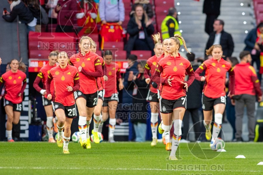 UEFA WOMEN’S NATIONS LEAGUE 2025 FINAL SPAIN VS GERMANY
