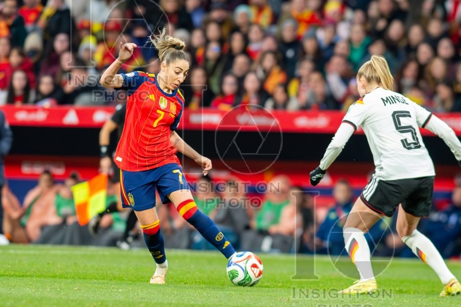 UEFA WOMEN’S NATIONS LEAGUE 2025 FINAL SPAIN VS GERMANY