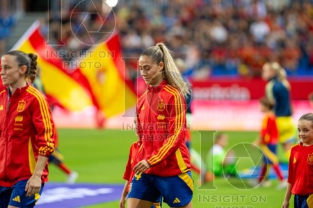 UEFA WOMEN’S NATIONS LEAGUE 2025 SEMIFINAL SPAIN VS SWEDEN