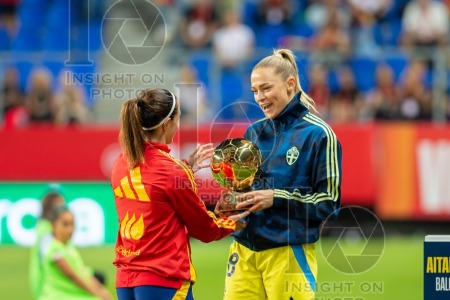 UEFA WOMEN’S NATIONS LEAGUE 2025 SEMIFINAL SPAIN VS SWEDEN