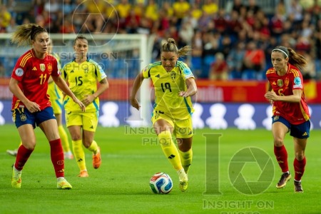 UEFA WOMEN’S NATIONS LEAGUE 2025 SEMIFINAL SPAIN VS SWEDEN
