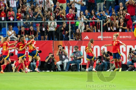UEFA WOMEN’S NATIONS LEAGUE 2025 SEMIFINAL SPAIN VS SWEDEN