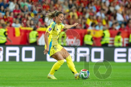 UEFA WOMEN’S NATIONS LEAGUE 2025 SEMIFINAL SPAIN VS SWEDEN