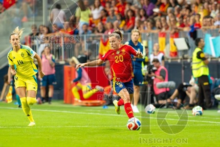 UEFA WOMEN’S NATIONS LEAGUE 2025 SEMIFINAL SPAIN VS SWEDEN
