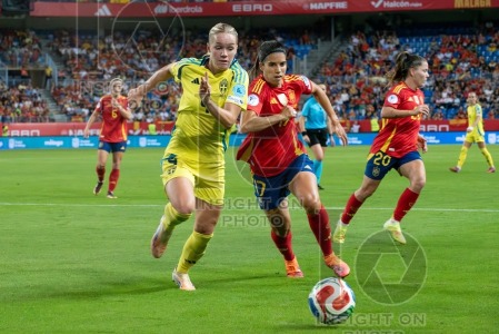 UEFA WOMEN’S NATIONS LEAGUE 2025 SEMIFINAL SPAIN VS SWEDEN