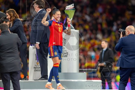 UEFA WOMEN’S NATIONS LEAGUE 2025 FINAL SPAIN VS GERMANY