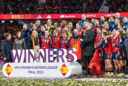 UEFA WOMEN’S NATIONS LEAGUE 2025 FINAL SPAIN VS GERMANY