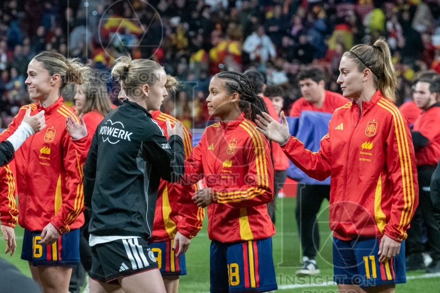 UEFA WOMEN’S NATIONS LEAGUE 2025 FINAL SPAIN VS GERMANY