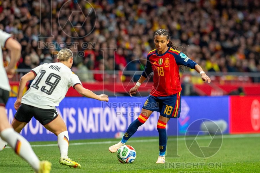 UEFA WOMEN’S NATIONS LEAGUE 2025 FINAL SPAIN VS GERMANY