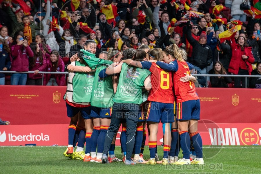UEFA WOMEN’S NATIONS LEAGUE 2025 FINAL SPAIN VS GERMANY